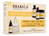 Ohanic PACK CURLY METHOD НАБІР ДЛЯ КУЧЕРЯВОГО ВОЛОССЯ (ШАМПУНЬ 250 мл + МАСКА 250 мл + БАЛЬЗАМ 150 мл + ПРОТЕЇНОВА ВОДА 150мл