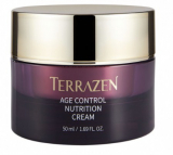 Омолоджуючий Поживний крем для обличчя с природным комплексом проти зморшок Terrazen AGE control NUTRITION Cream 50 мл