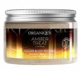 Organique AMBER TREAT Care Ritual Згладжувальний цукровий пілінг для тіла з бурштином 200г