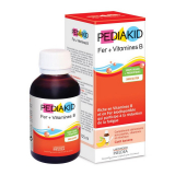 PK07 Pediakid Сироп для подолання анемії та зняття втоми: Фер + вітаміни В / FER + Vitamines B Sirop 125 мл