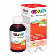 PK07 Pediakid Сироп для подолання анемії та зняття втоми: Фер + вітаміни В / FER + Vitamines B Sirop 125 мл