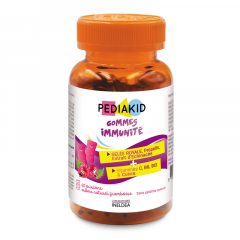 Pediakid Ведмежуйки ІМУНІТЕТ / GOMMES IMMUNITE, 60 жувальних вітамінів