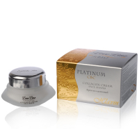 Hlavin love Line Platinum крем збагачений колагеном для омоложения сухої та нормальної віковий шкіри обличчя на основі женьшеня з лікарськими рослинами та вітамінами 50мл