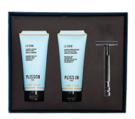 Plisson Le Bel Esthete Set (Shaving Cream, After Shave Balm, Razor)