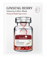 Pureheal's Pureheals Gingseng Berry Ginseng Callus Mask Тканевая Маска з екстрактом ягод женьшеня для сяйва и пружності шкіри обличчя 25 г 8809485337319