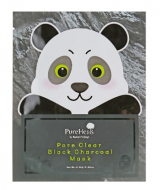 Pureheal's Pureheals Pore Clear Black Charcoal Mask Тканевая Маска с черным углем для очищення пор от загрязнения 25 мл*1 шт 8809485339283