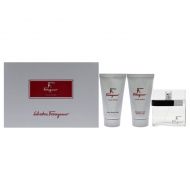Salvatore Ferragamo Pour Homme set (туалетна вода 100 ml + 75 ml гель для душу + 75 ml бальзам після гоління)