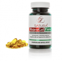 Satura Rejuve Gel Capsules 60 капсул покращує ріст волосся, зміцнює нігті, сприяє зміцненню імунітету