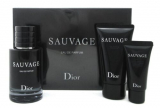 Dior Sauvage set (парфумована вода 60 ml + 50 мл гель для душу + 20 ml Cream)