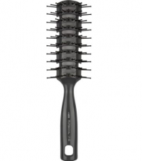 Щітка для волосся Vess VP-80 Grey ABS resin Antibacterial Nylon 9-рядна, 38 г, 210 мм