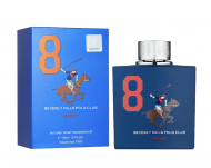 Beverly Hills Polo Club Beverly Hills Beauty Polo Club 8 туалетна вода синий 100мл