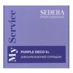 Sedera Professional Знебарвлюючий порошок PURPLE DECO 8+ 500g