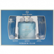 Sergio Tacchini Oceans Club set (туалетна вода 100 мл +100 бальзам після гоління+100 гель для душу)