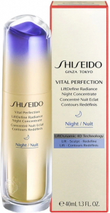 Shiseido Крем для обличчя Vital Perfection LiftDefine Radiance Night Concentrate відновлюючий, зволожуючий, антивіковий нічний 40ml