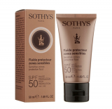 Sothys Сонцезахисний флюїд для обличчя SPF50 Sensitive Zones Protective Fluid 50 мл