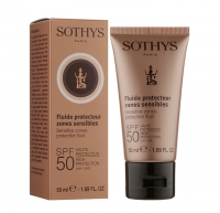 Sothys Сонцезахисний флюїд для обличчя SPF50 Sensitive Zones Protective Fluid 50 мл