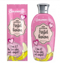 supertan FROSTED BANANA підсилювач засмаги с конопляным маслом