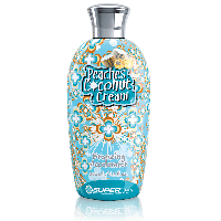 supertan super SENSATIONS Peaches Coconut & Cream бронзуючий підсилювач засмаги з алоє вера