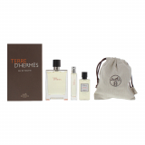 Terre DHermes set (туалетна вода 100 мл + туалетна вода 15 ml + гель для душу 40 ml + pouch)