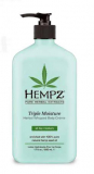 Hempz Triple Moisture herbal Whipped Body Creme ніжний крем для тіла потрійної дії з рослинними екстрактами