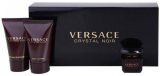 Versace Crystal Noir set (туалетна вода 5 ml + 25 ml гель для душу + 25 ml лосьйон для тіла)