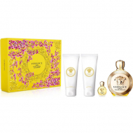 Versace Eros Pour Femme set (парфумована вода 100 мл + туалетна вода 5 ml + 100 мл лосьйон для тіла + 100 мл гель для душу)