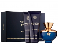 Versace Pour Femme Dylan Blue mini set (парфумована вода 5 ml + 25 ml лосьйон для тіла + 25 ml гель для душу)