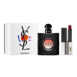 Yves Saint Laurent Black Opium set (парфумована вода 50 мл + помада для губ Rouge Pur Couture sheer Matte 107, 2 г)